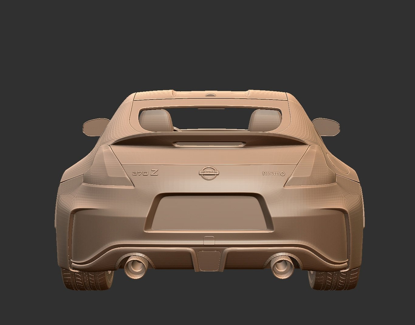 Nissan 370Z Nismo 2015 STL 3D Print Model