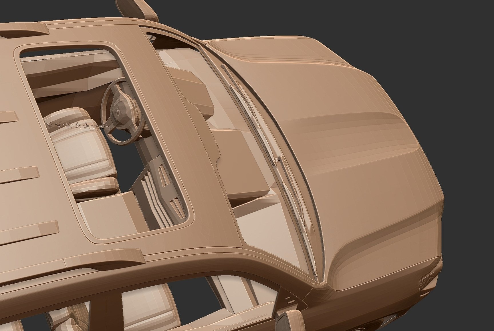 Toyota Land Cruiser 200 STL 3D Print Model