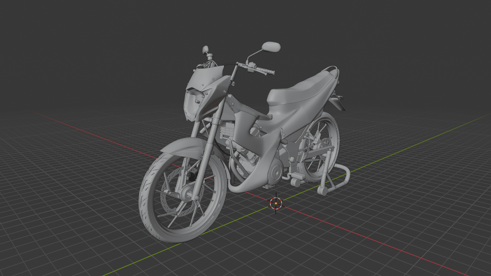 Suzuki Satria F150 STL 3D Print Model