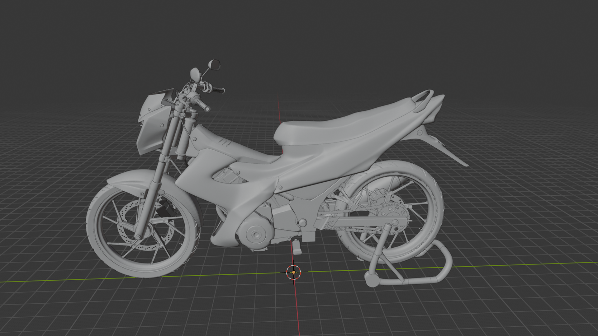 Suzuki Satria F150 STL 3D Print Model