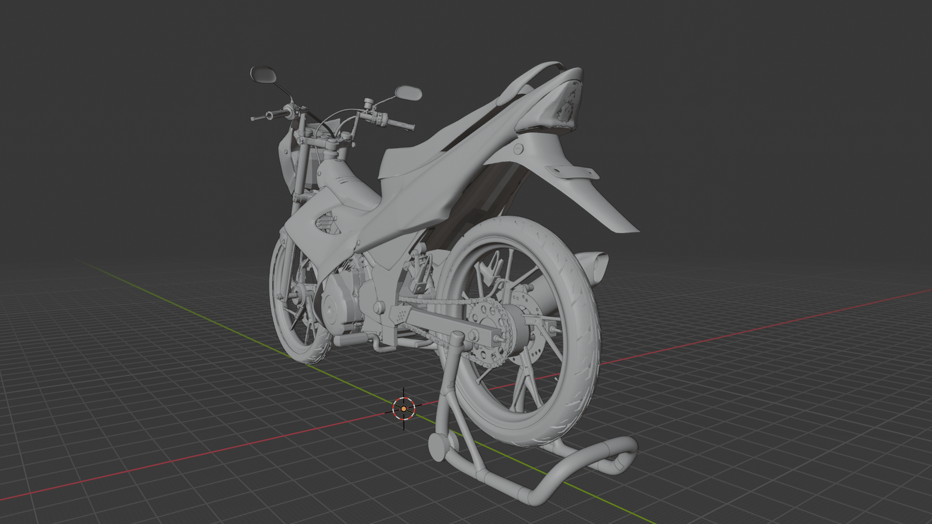 Suzuki Satria F150 STL 3D Print Model