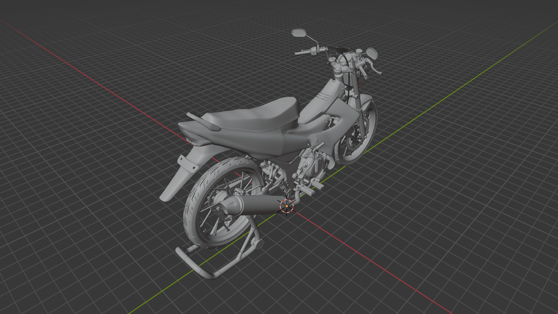 Suzuki Satria F150 STL 3D Print Model