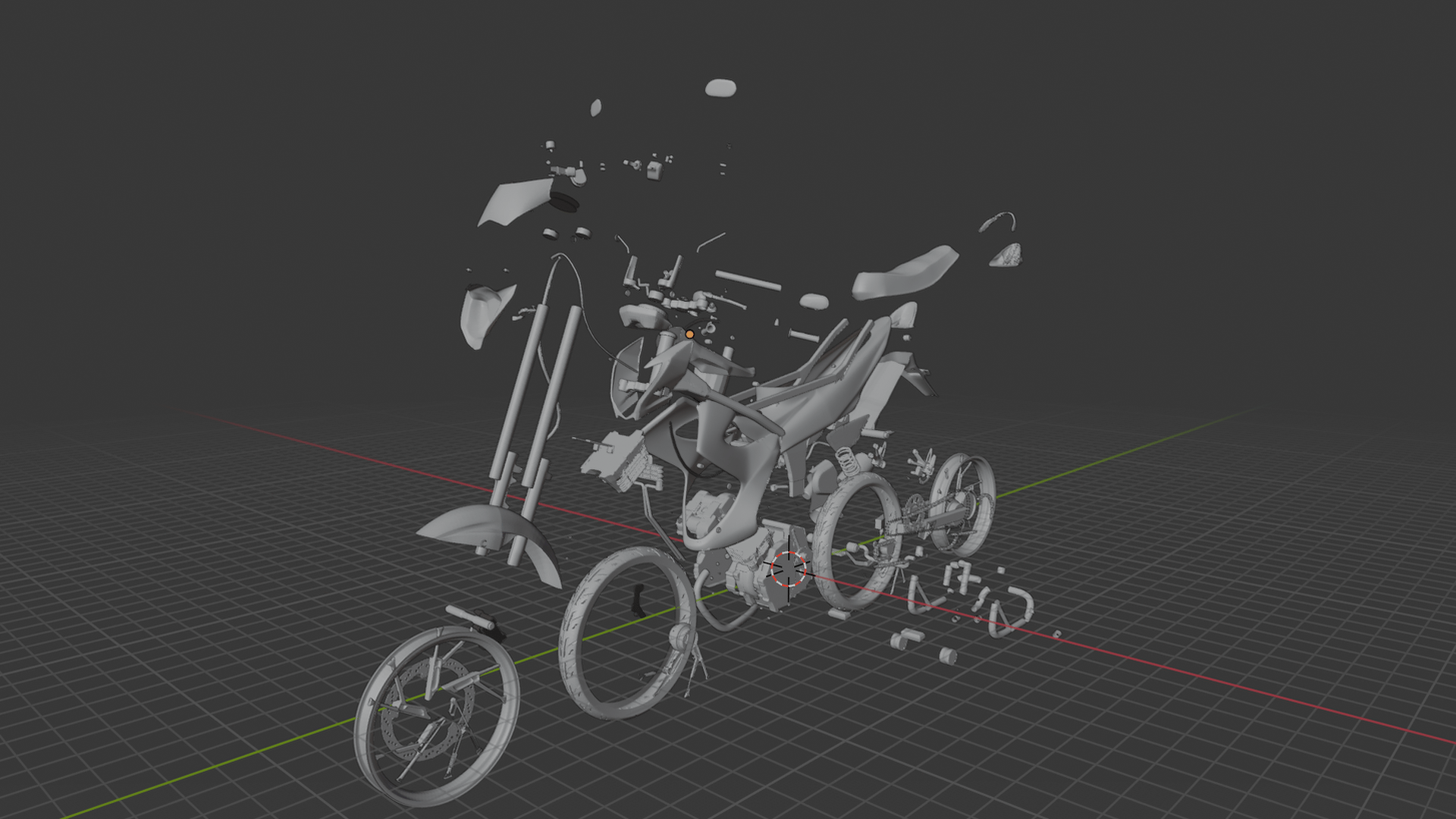 Suzuki Satria F150 STL 3D Print Model