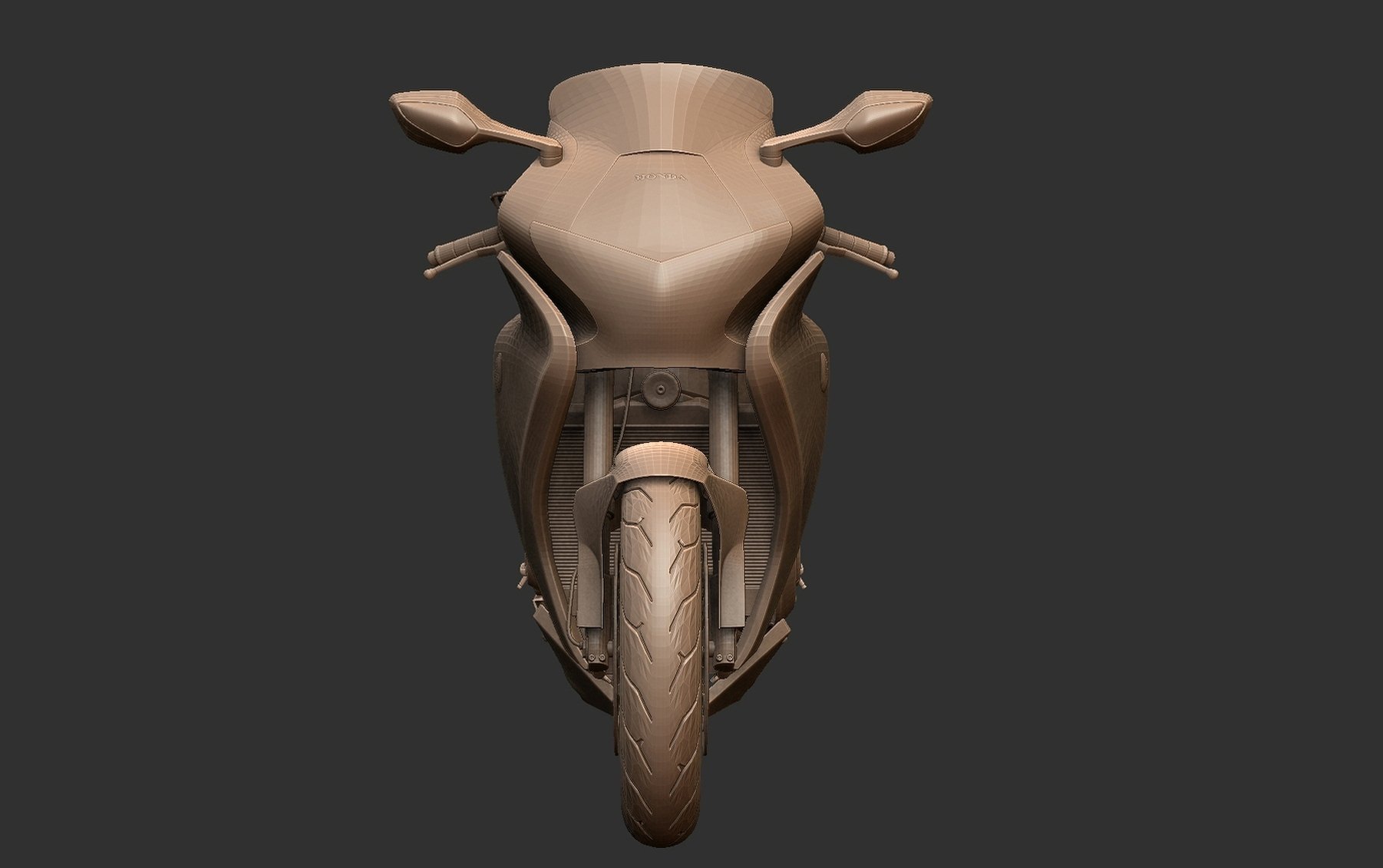 Honda VFR 1200 F STL 3D Print Model