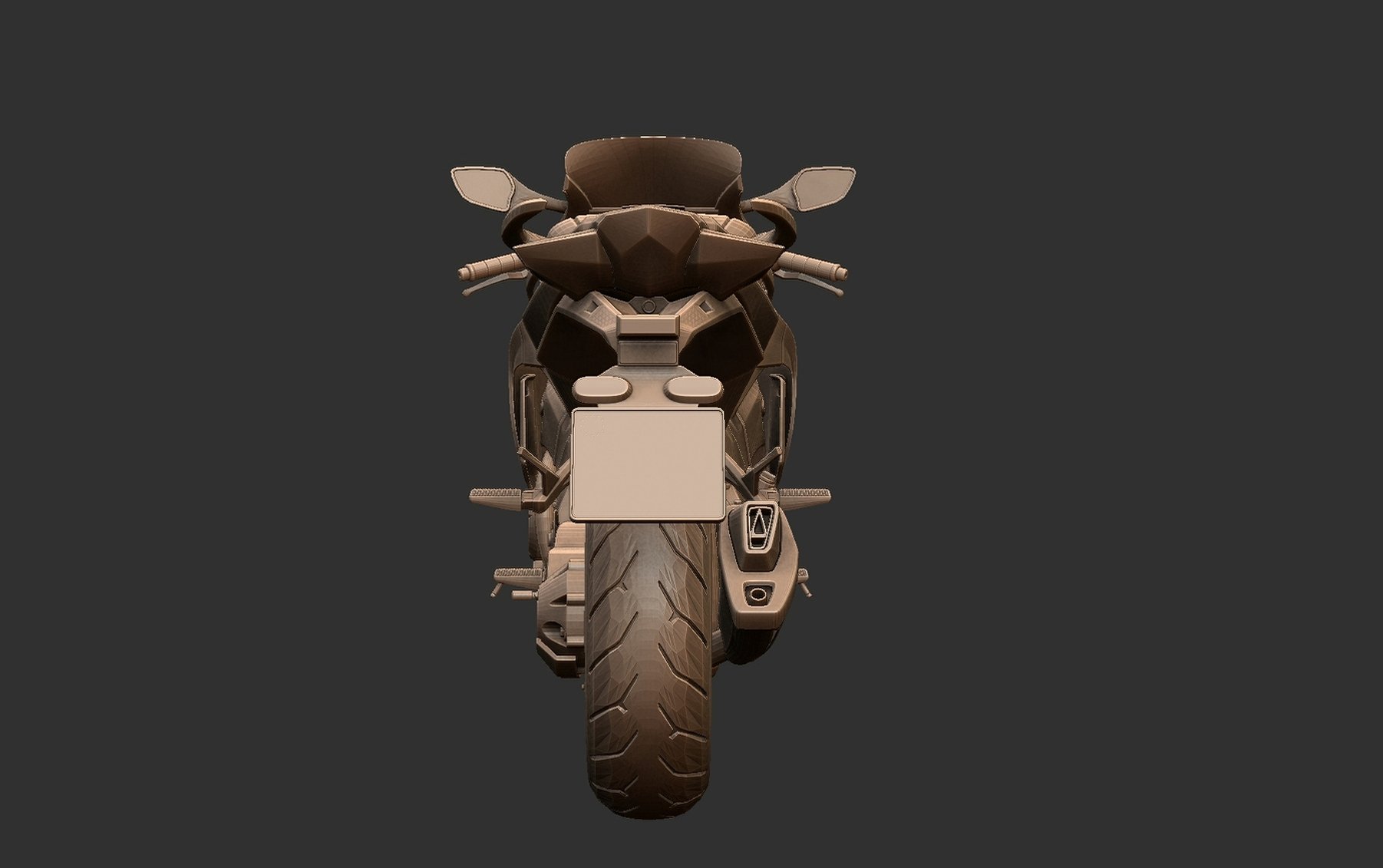 Honda VFR 1200 F STL 3D Print Model