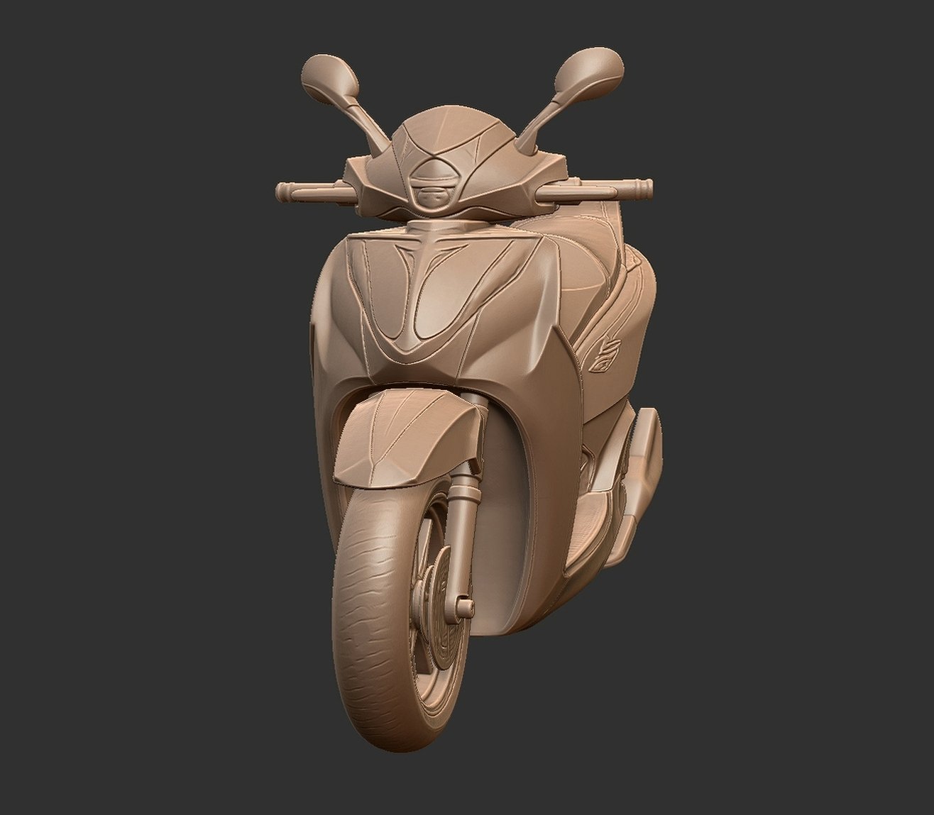 Honda SH350i STL 3D Print Model