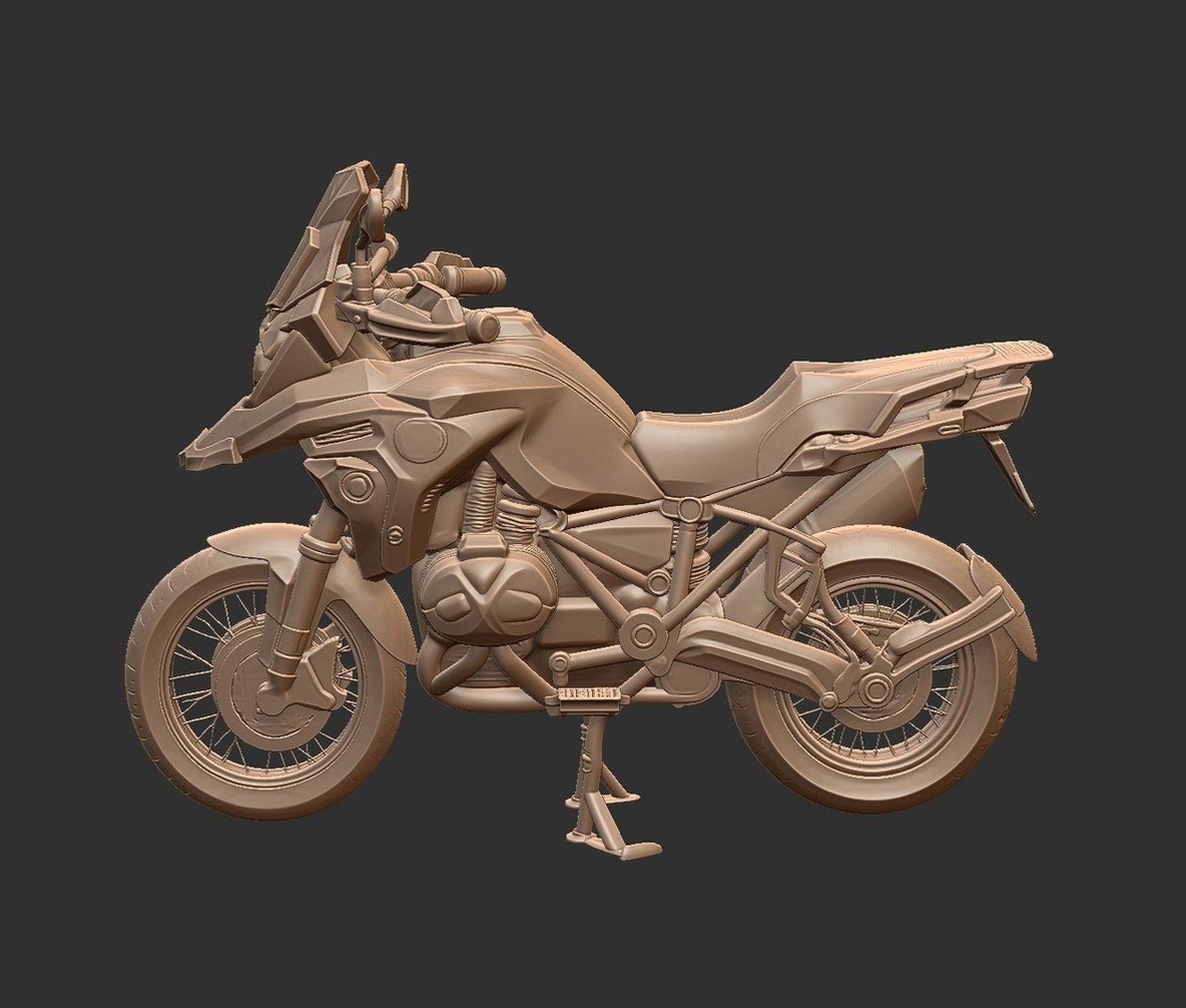 BMW R 1250 GS Adventure STL 3D Print Model