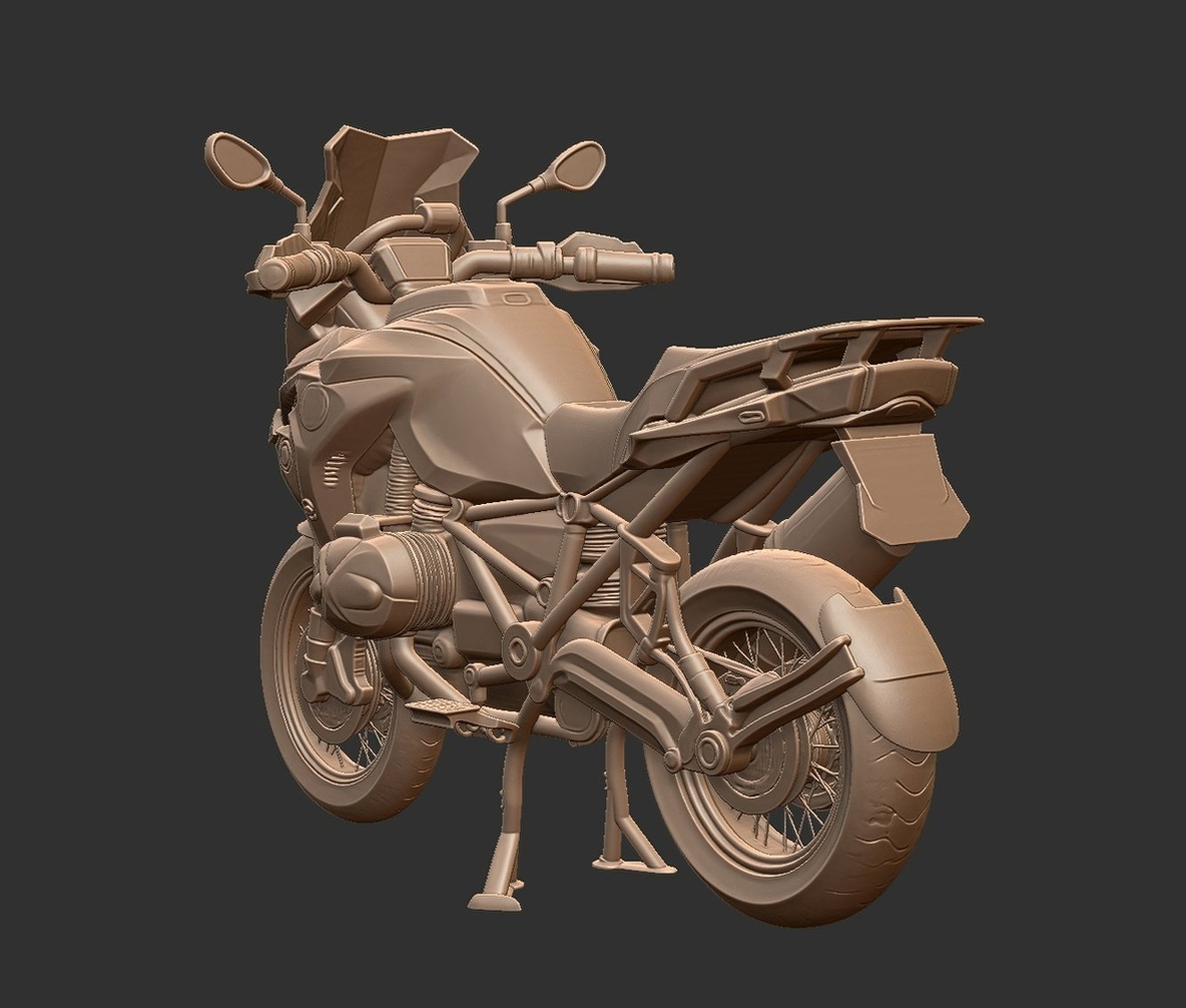 BMW R 1250 GS Adventure STL 3D Print Model