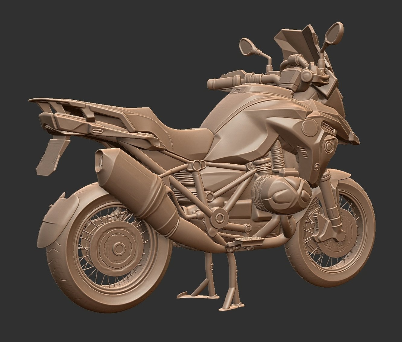 BMW R 1250 GS Adventure STL 3D Print Model