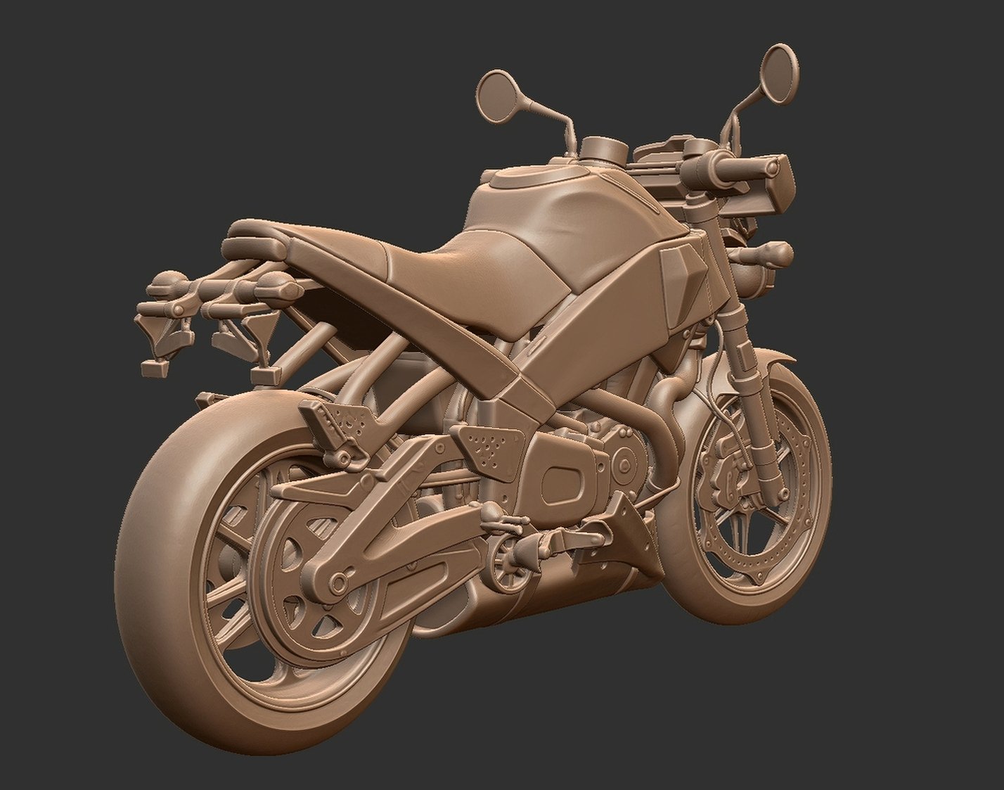 Buell XB12 Lightning STL 3D Print Model