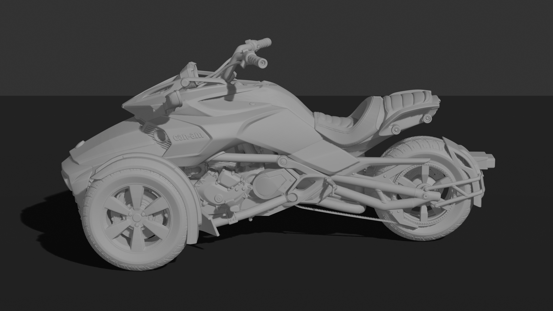 Can-Am Spyder F3 STL 3D Print Model