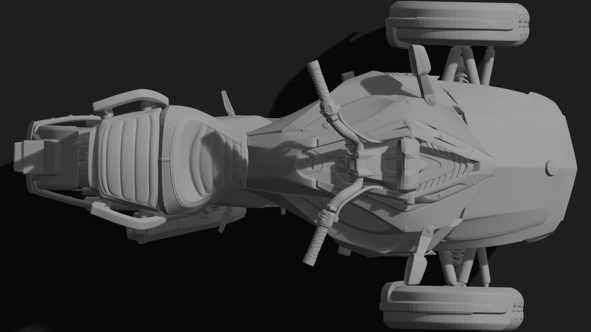 Can-Am Spyder F3 STL 3D Print Model