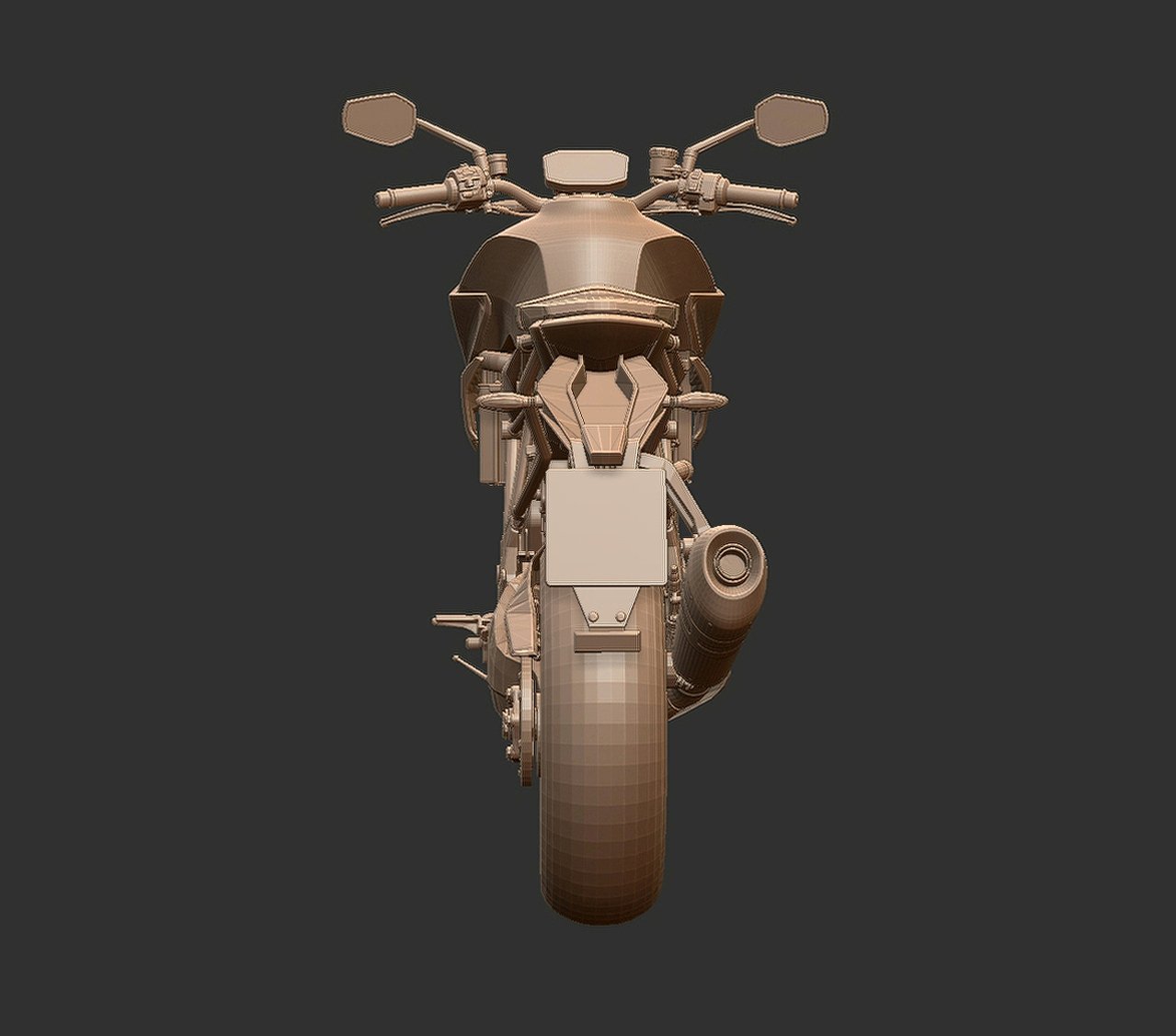 KTM 1290 Super Duke R STL 3D Print Model