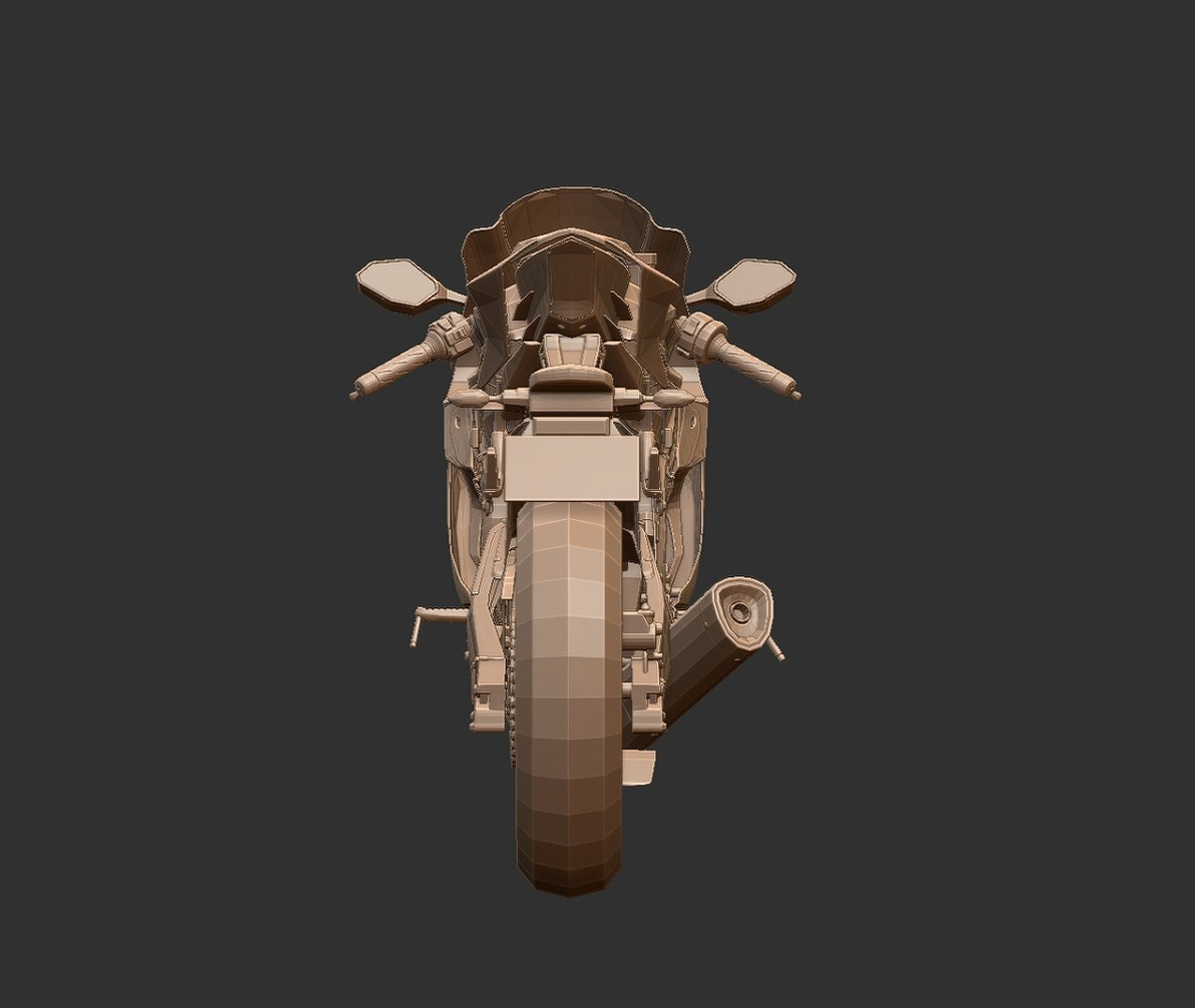 Yamaha YZF-R6 STL 3D Print Model