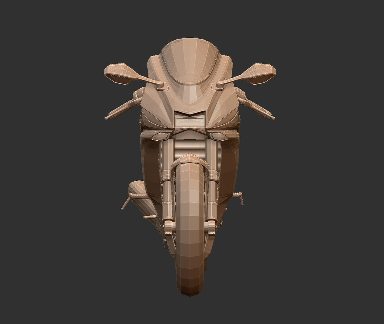 Yamaha YZF-R6 STL 3D Print Model