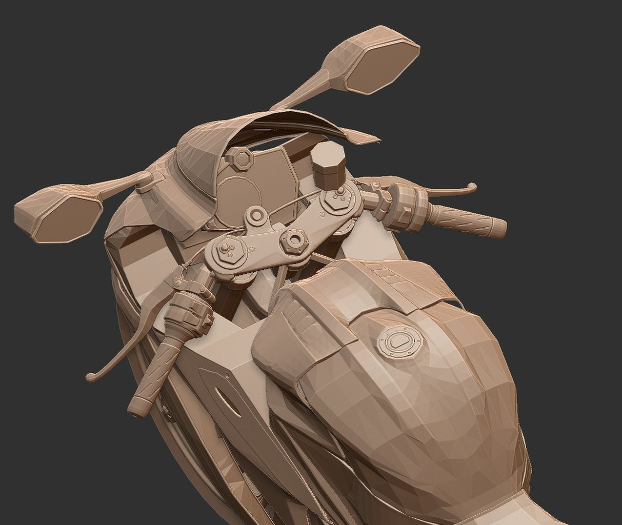 Yamaha YZF-R6 STL 3D Print Model