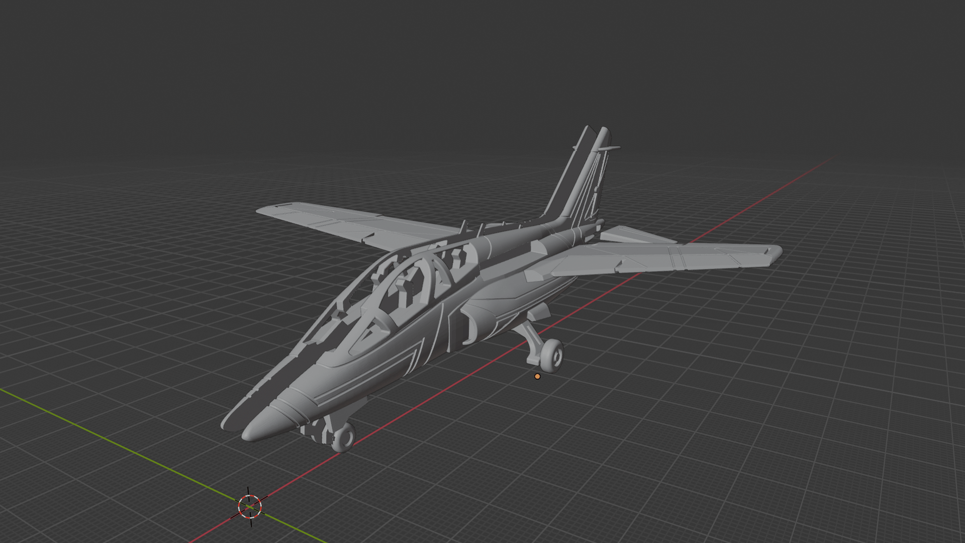 CASA IA-63 Pampa Jet Trainer STL 3D Print Model