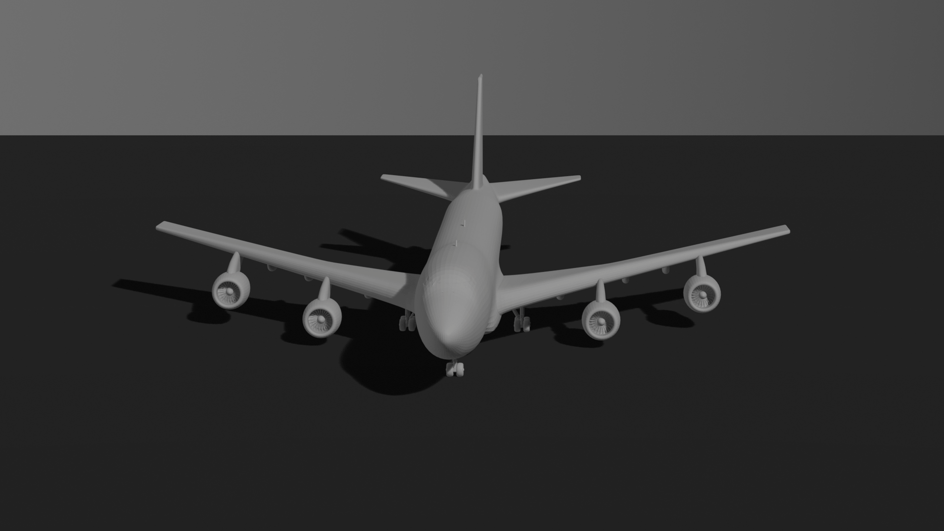 Boeing 747 Air Canada STL 3D Print Model