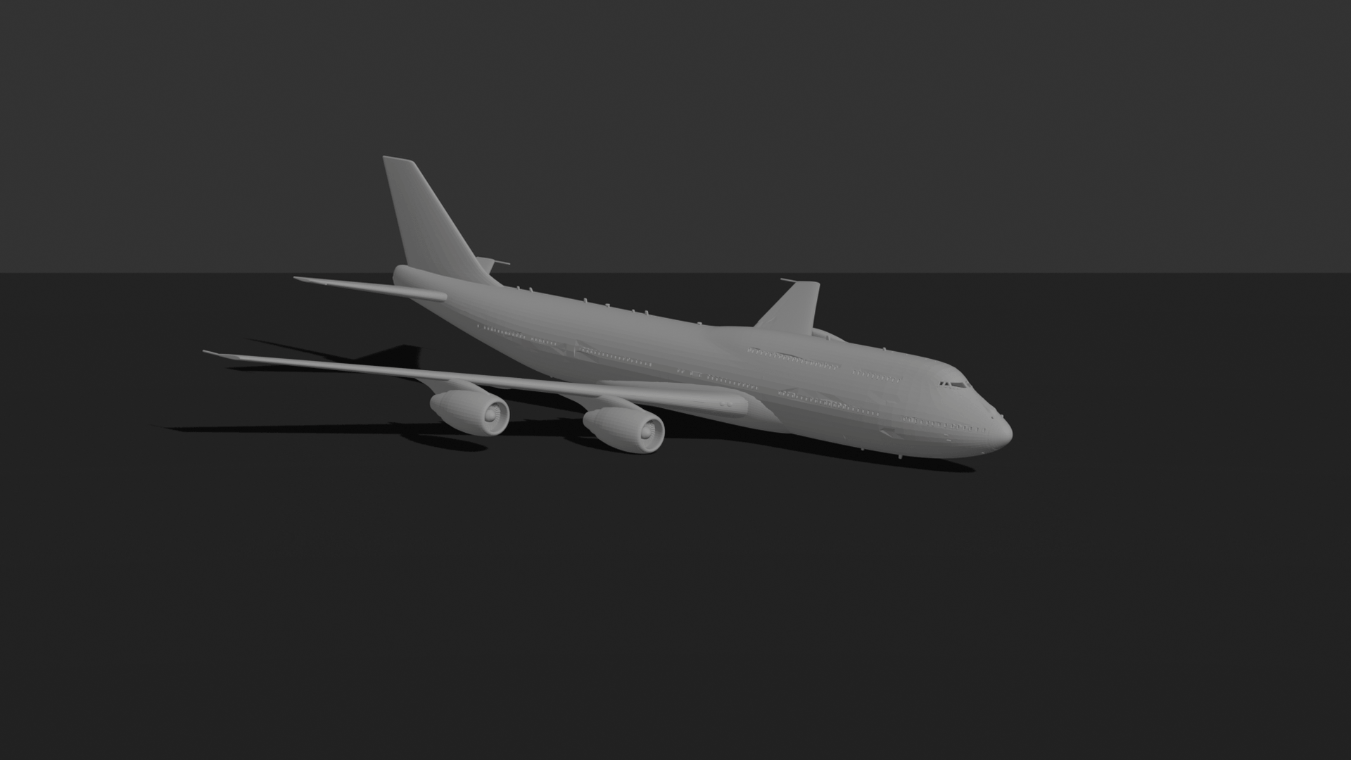 Boeing 747-8 STL 3D Print Model