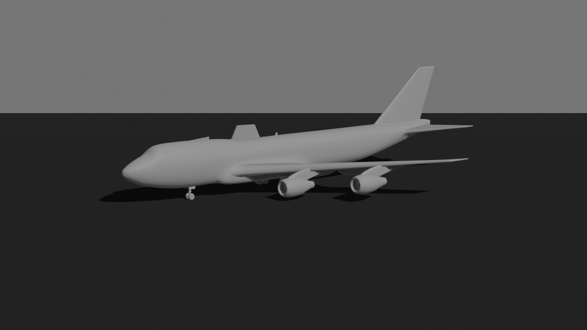 Boeing 747 STL 3D Print Model