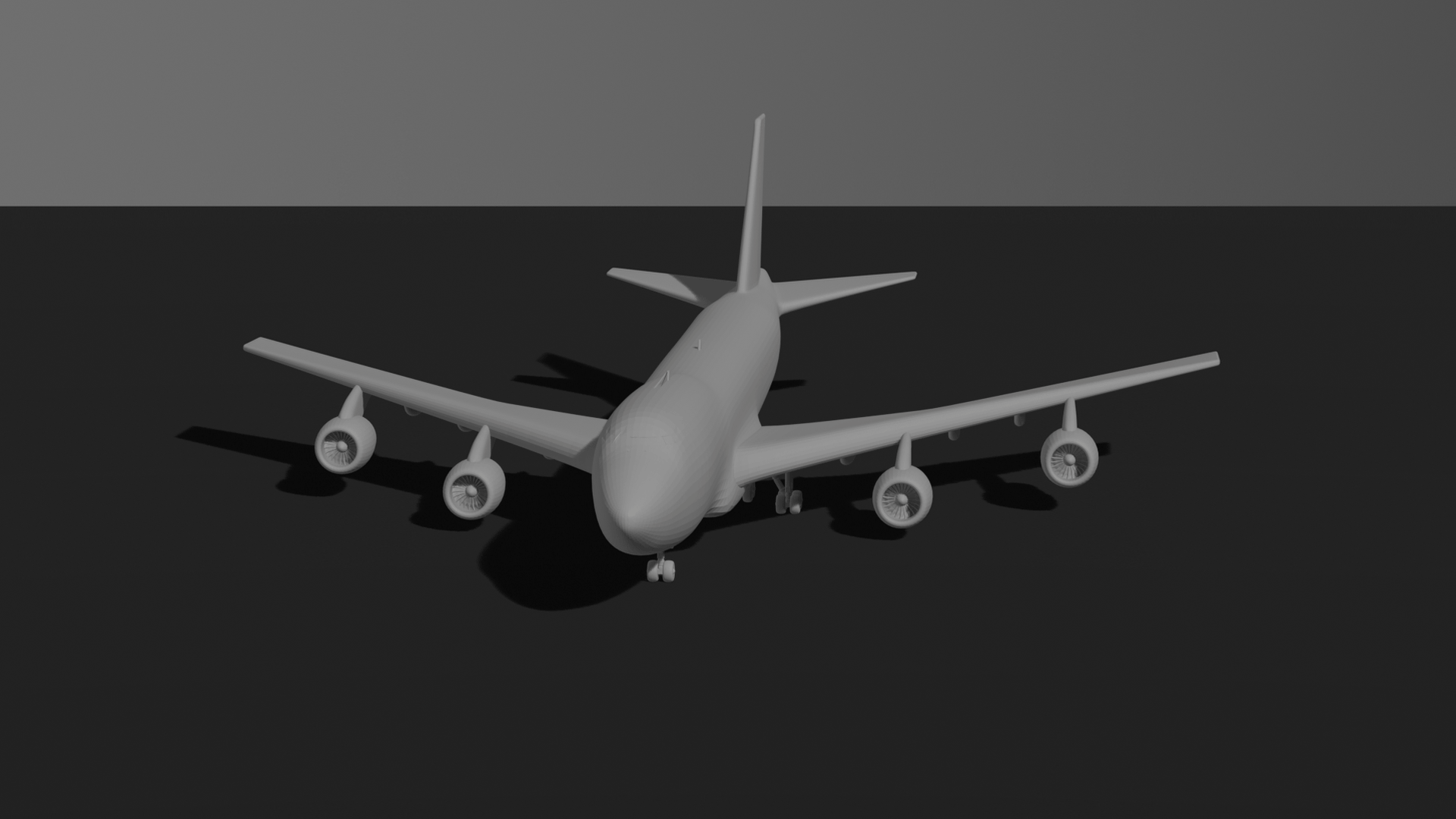 Boeing 747 STL 3D Print Model