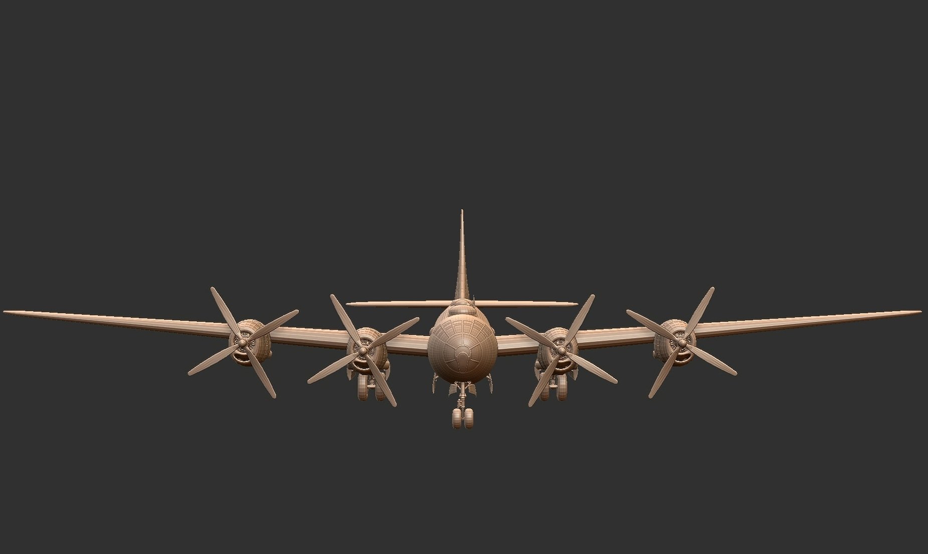 Boeing B-29 Superfortress Bomber STL 3D Print Model