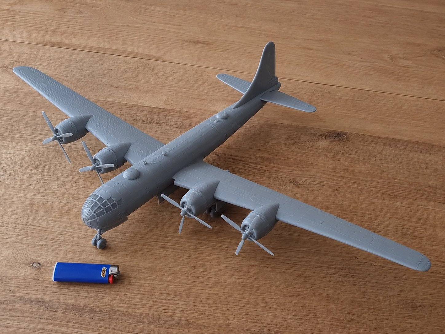 Boeing B-29 Superfortress Bomber STL 3D Print Model