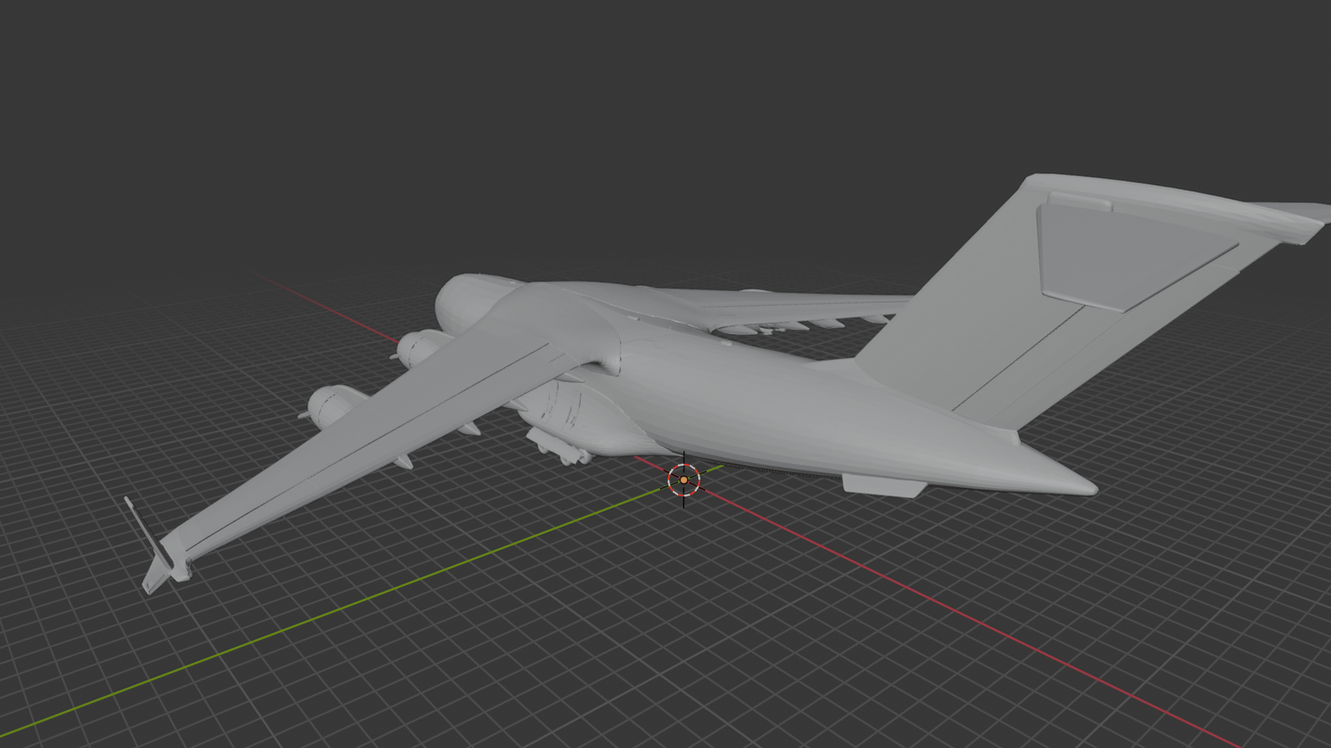 Boeing C-17 Globemaster III Airlifter STL 3D Print Model