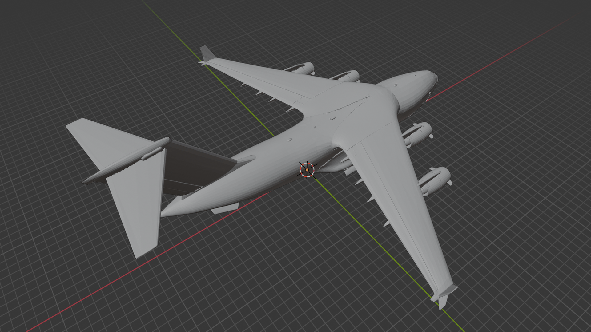 Boeing C-17 Globemaster III Airlifter STL 3D Print Model