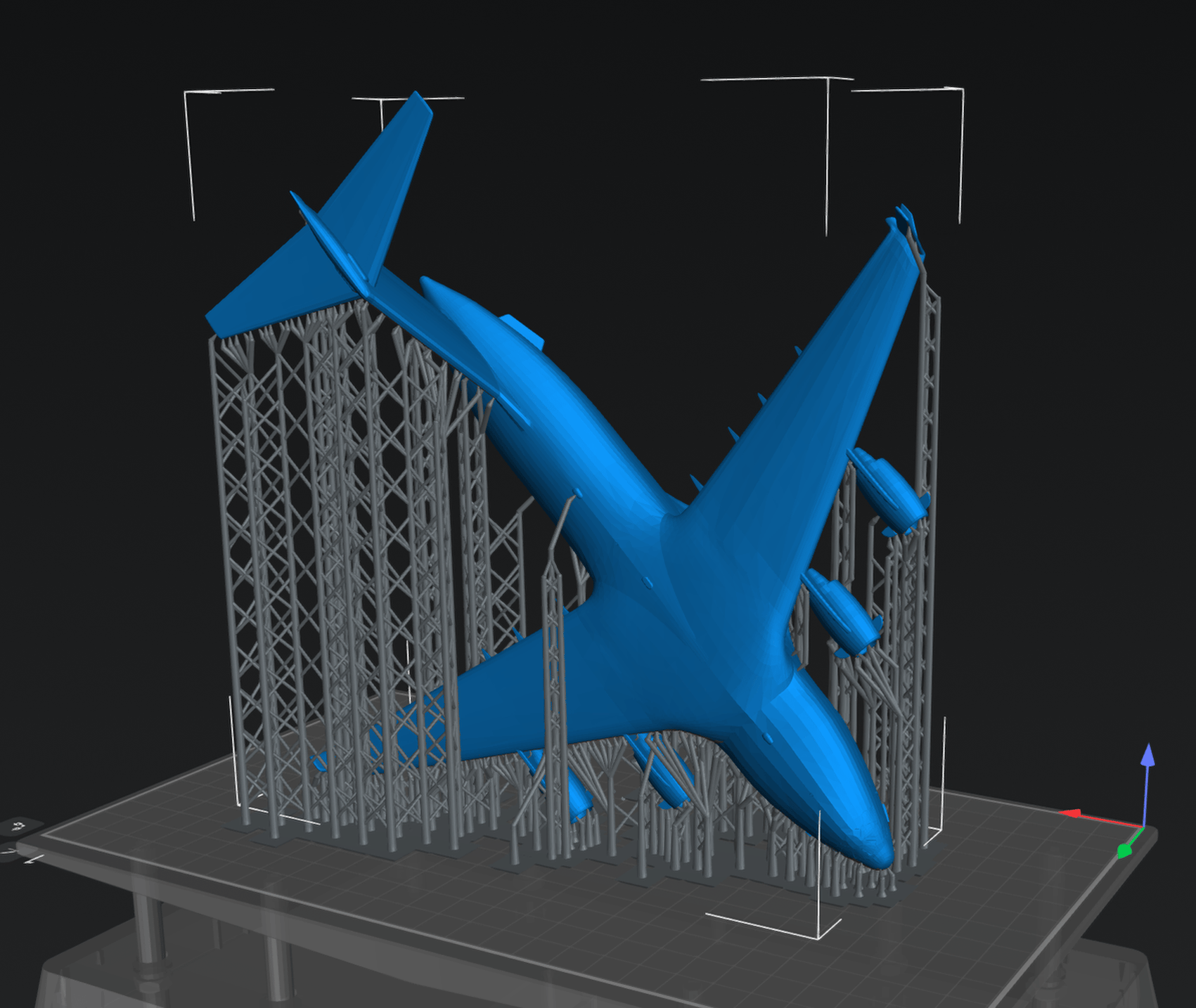 Boeing C-17 Globemaster III Airlifter STL 3D Print Model
