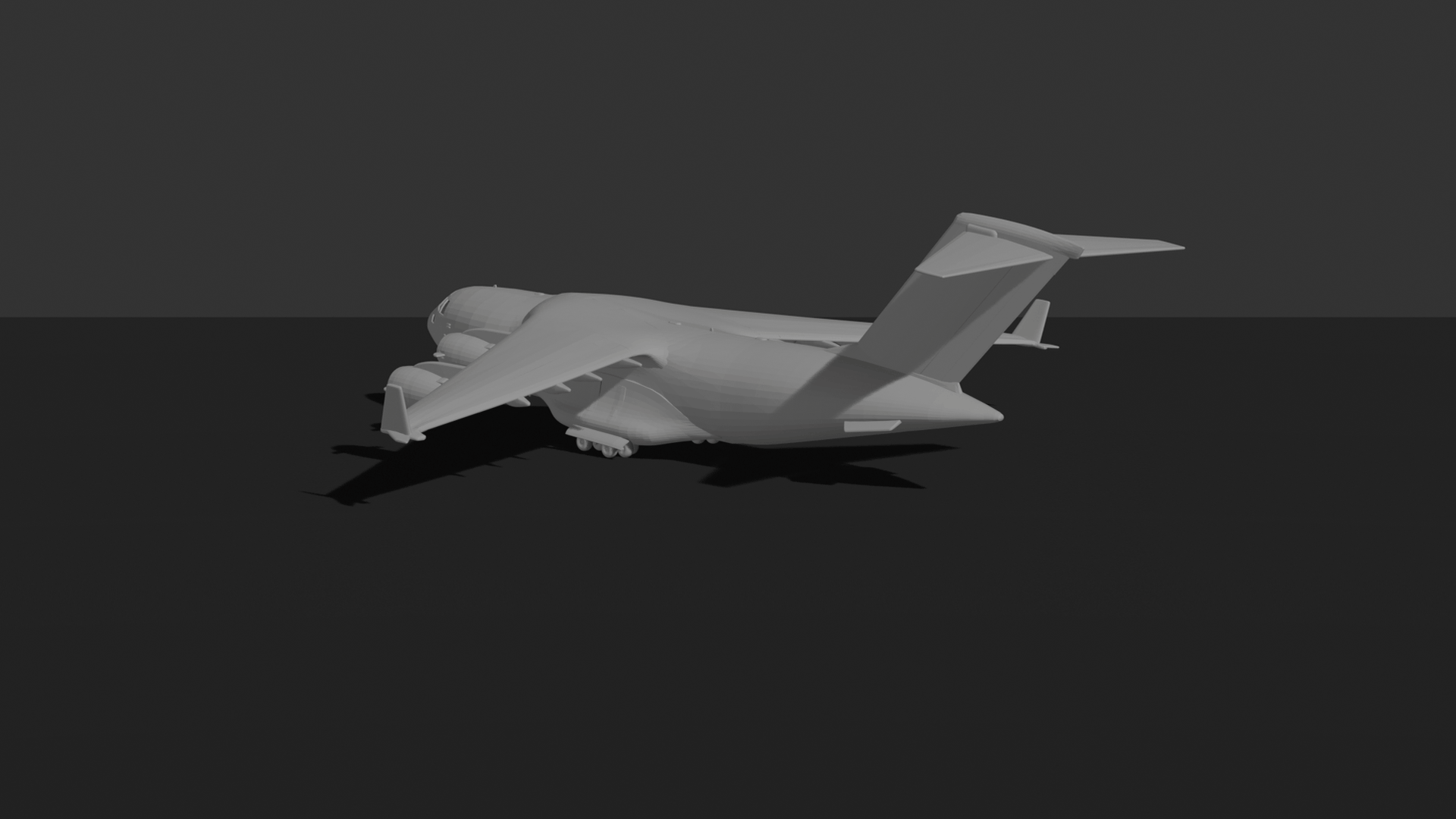 Boeing C-17 Globemaster III Cargo STL 3D Print Model