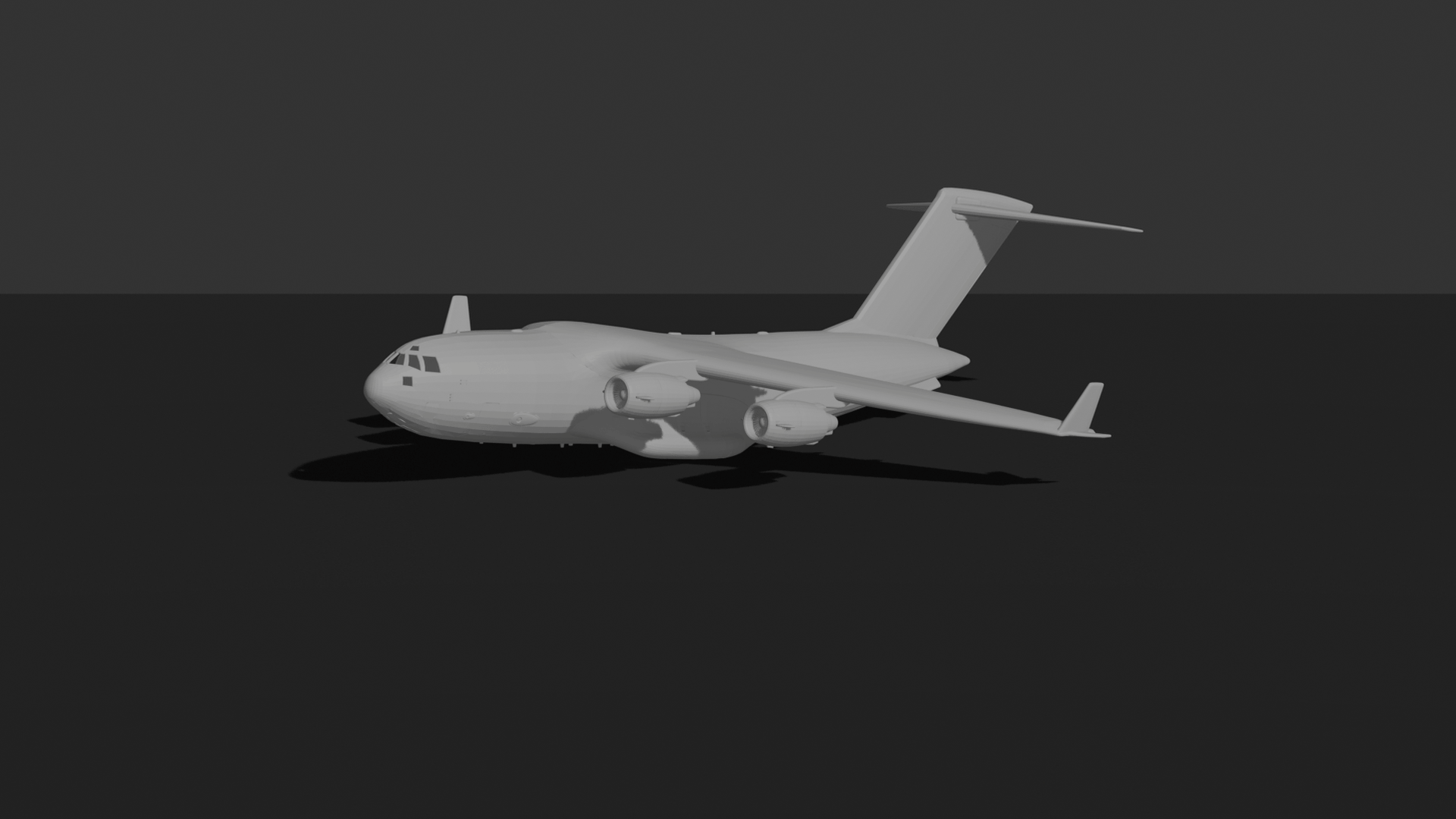 Boeing C-17 Globemaster III Transport STL 3D Print Model