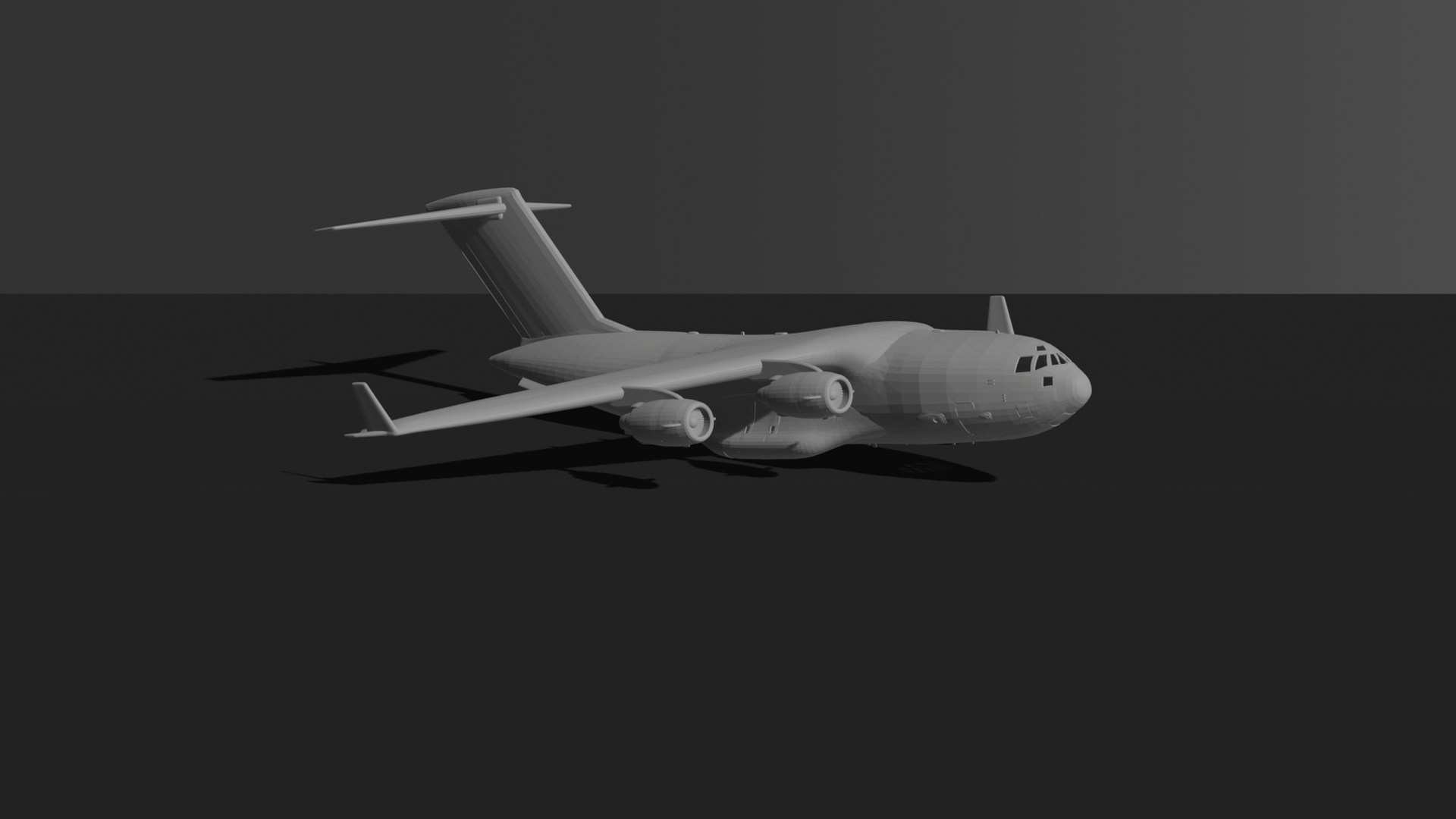 Boeing C-17 Globemaster III Transport STL 3D Print Model