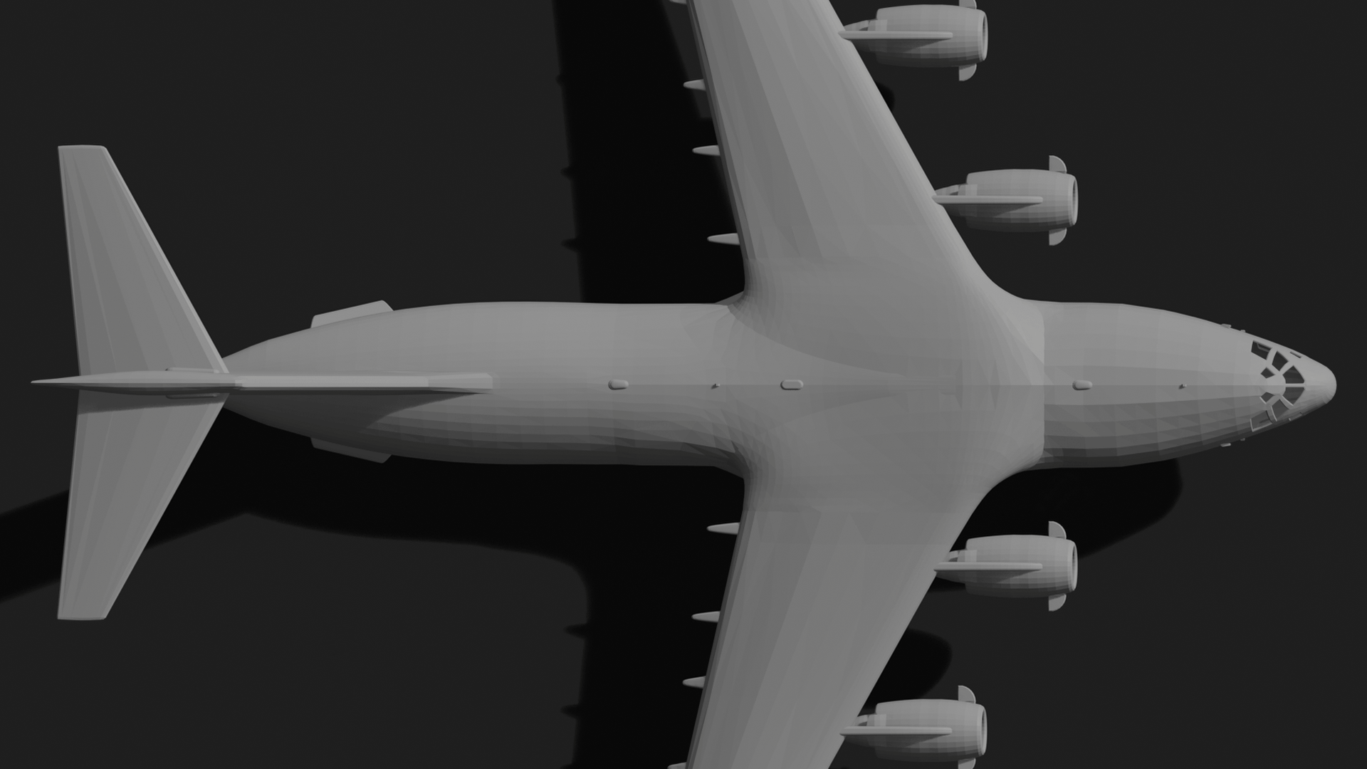 Boeing C-17 Globemaster III Transport STL 3D Print Model