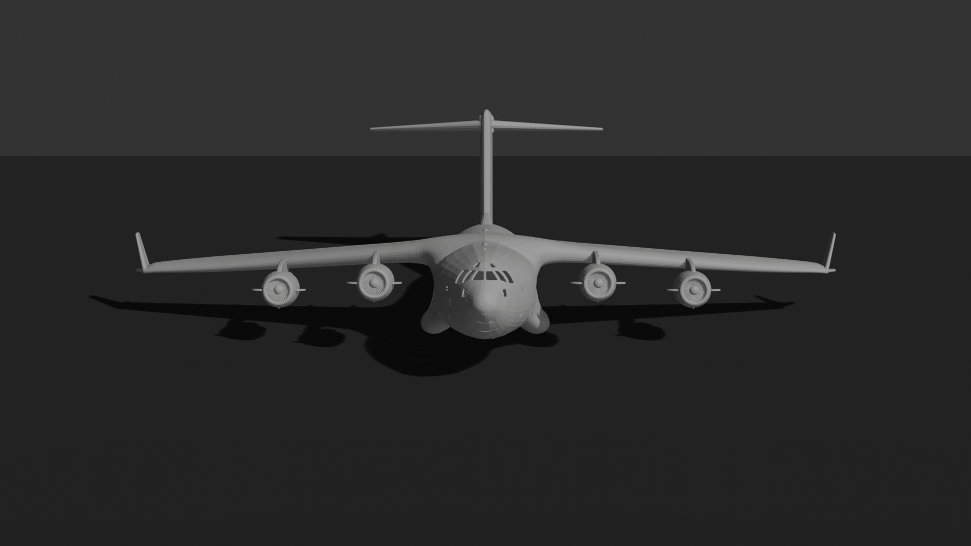 Boeing C-17 Globemaster III Transport STL 3D Print Model