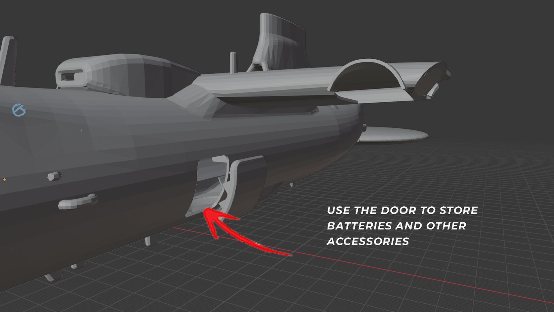 Grumman E-2D Advanced Hawkeye STL 3D Print Model