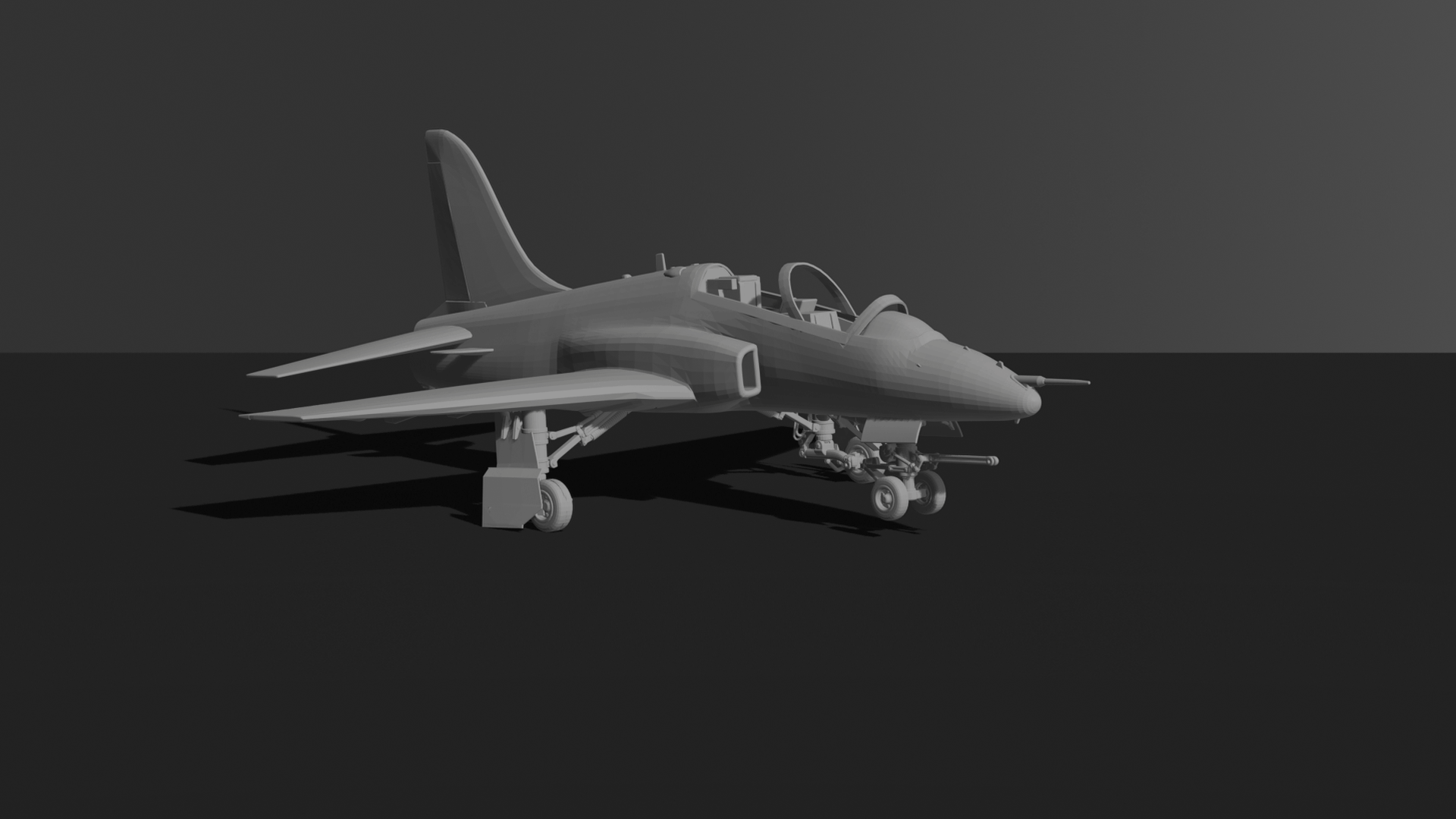 McDonnell Douglas T-45 Goshawk STL 3D Print Model
