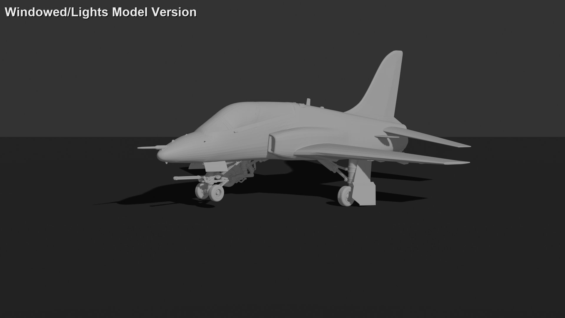 McDonnell Douglas T-45 Goshawk STL 3D Print Model