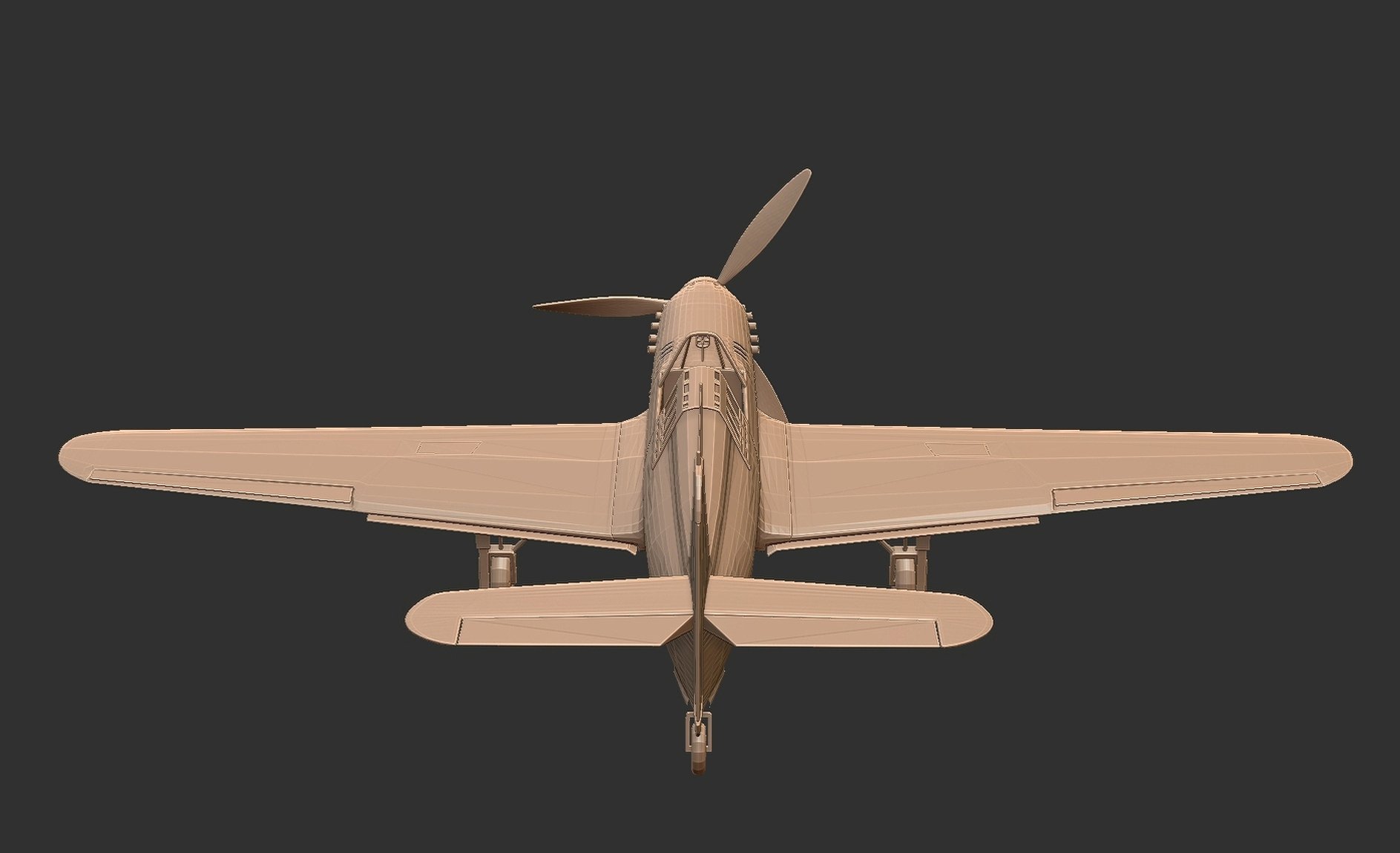Messerschmitt Bf 109 G-6 STL 3D Print Model