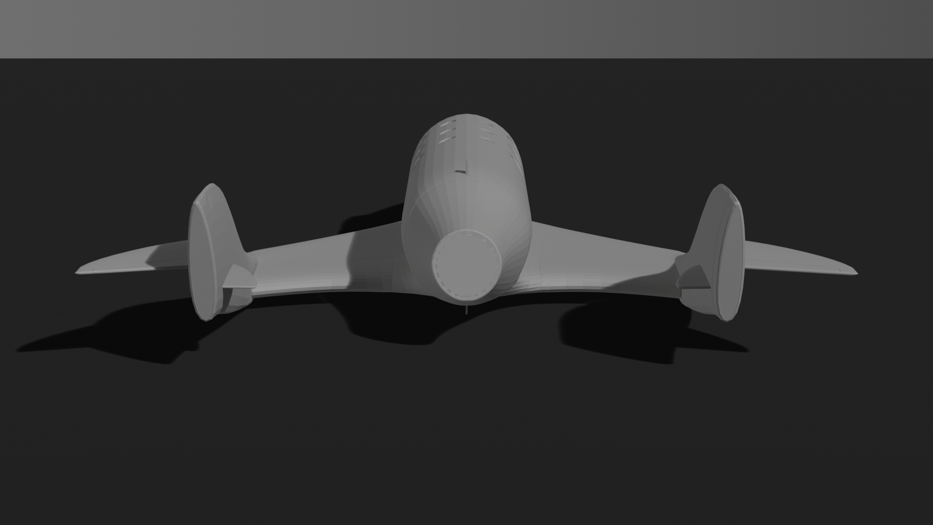 Scaled Composites White Knight Two STL 3D Print Model