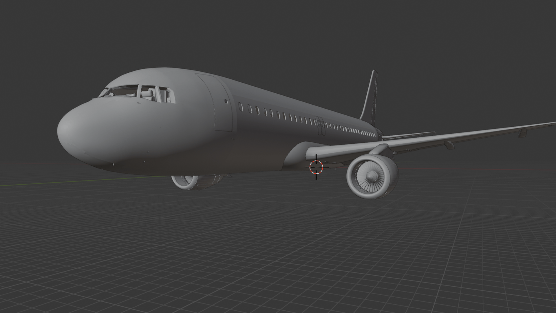 Airbus A320 STL 3D Print Model