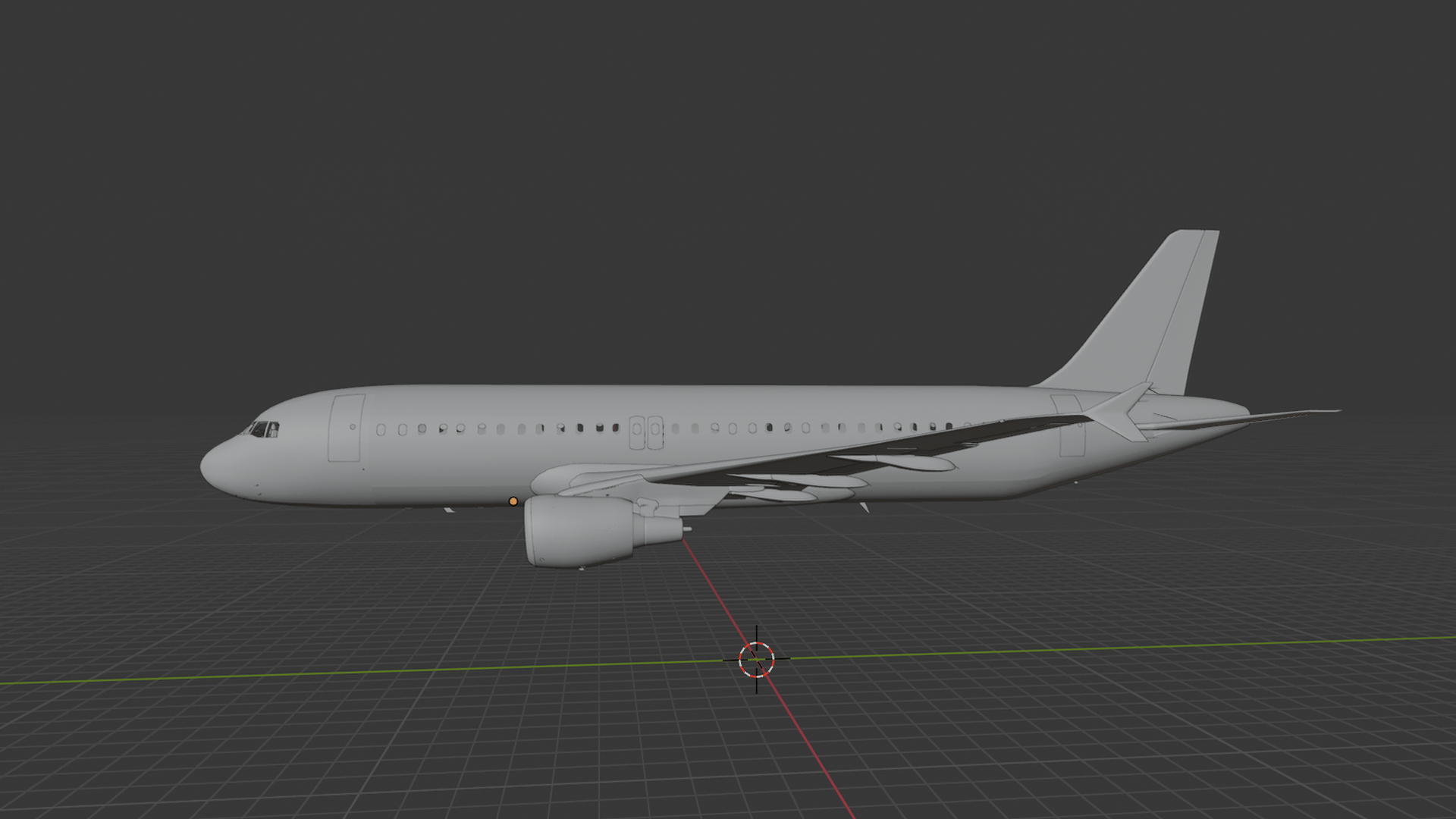 Airbus A320 STL 3D Print Model