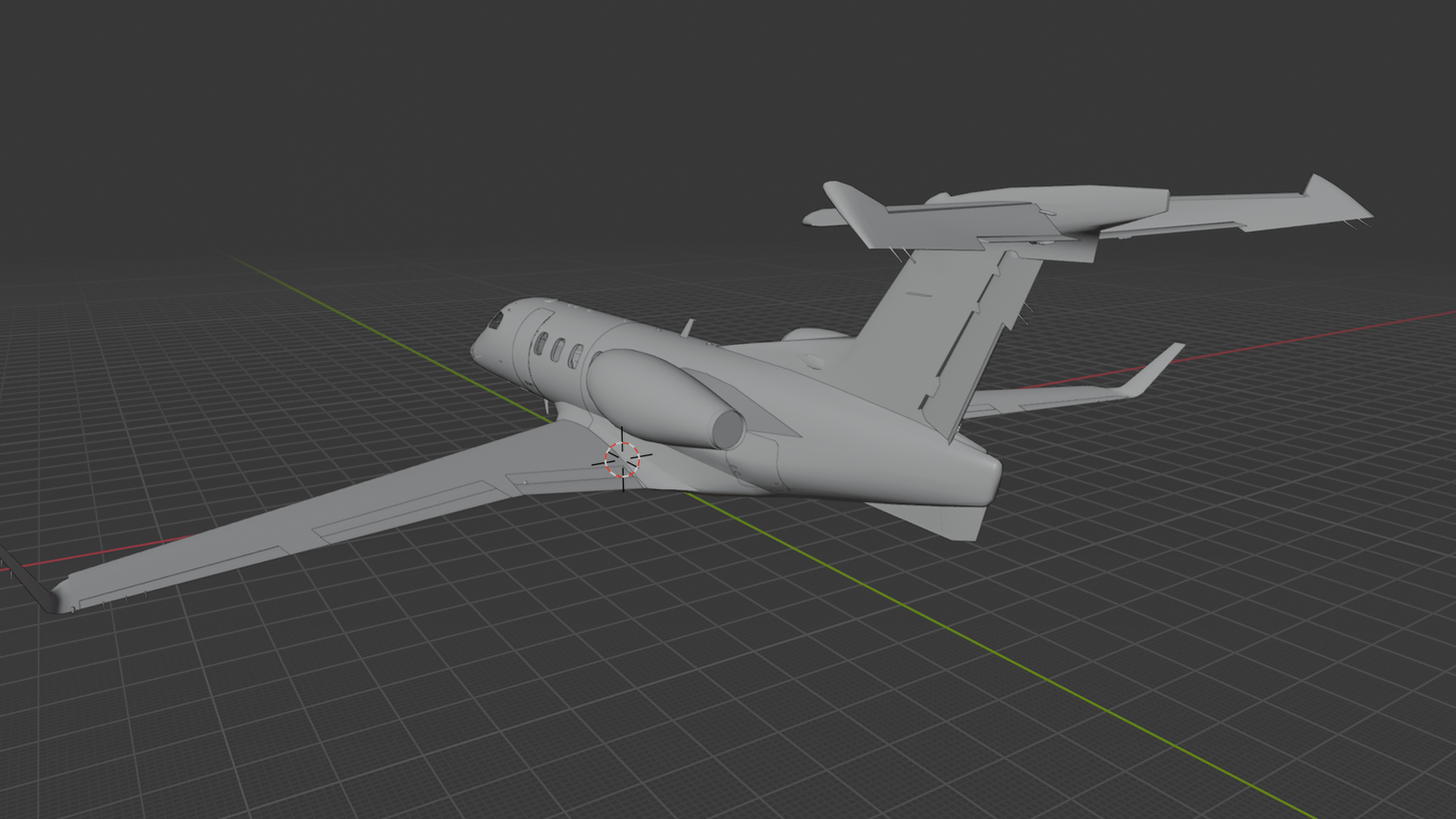 Embraer Phenom 300E STL 3D Print Model