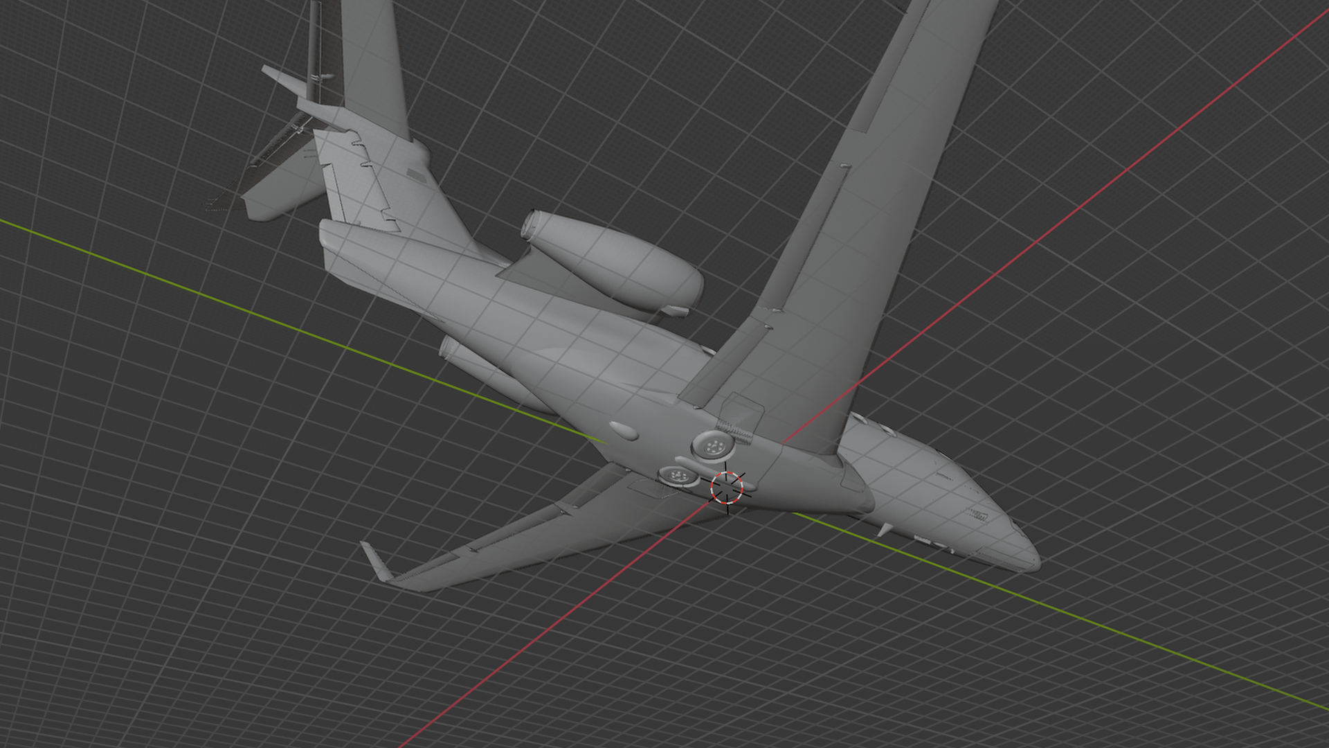 Embraer Phenom 300E STL 3D Print Model
