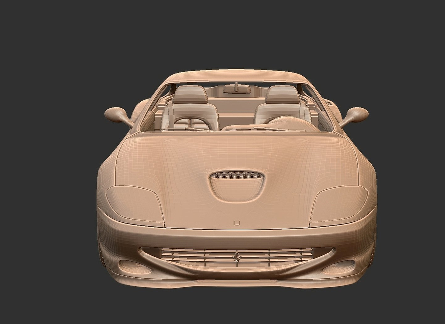 Ferrari 550 Maranello STL 3D Print Model