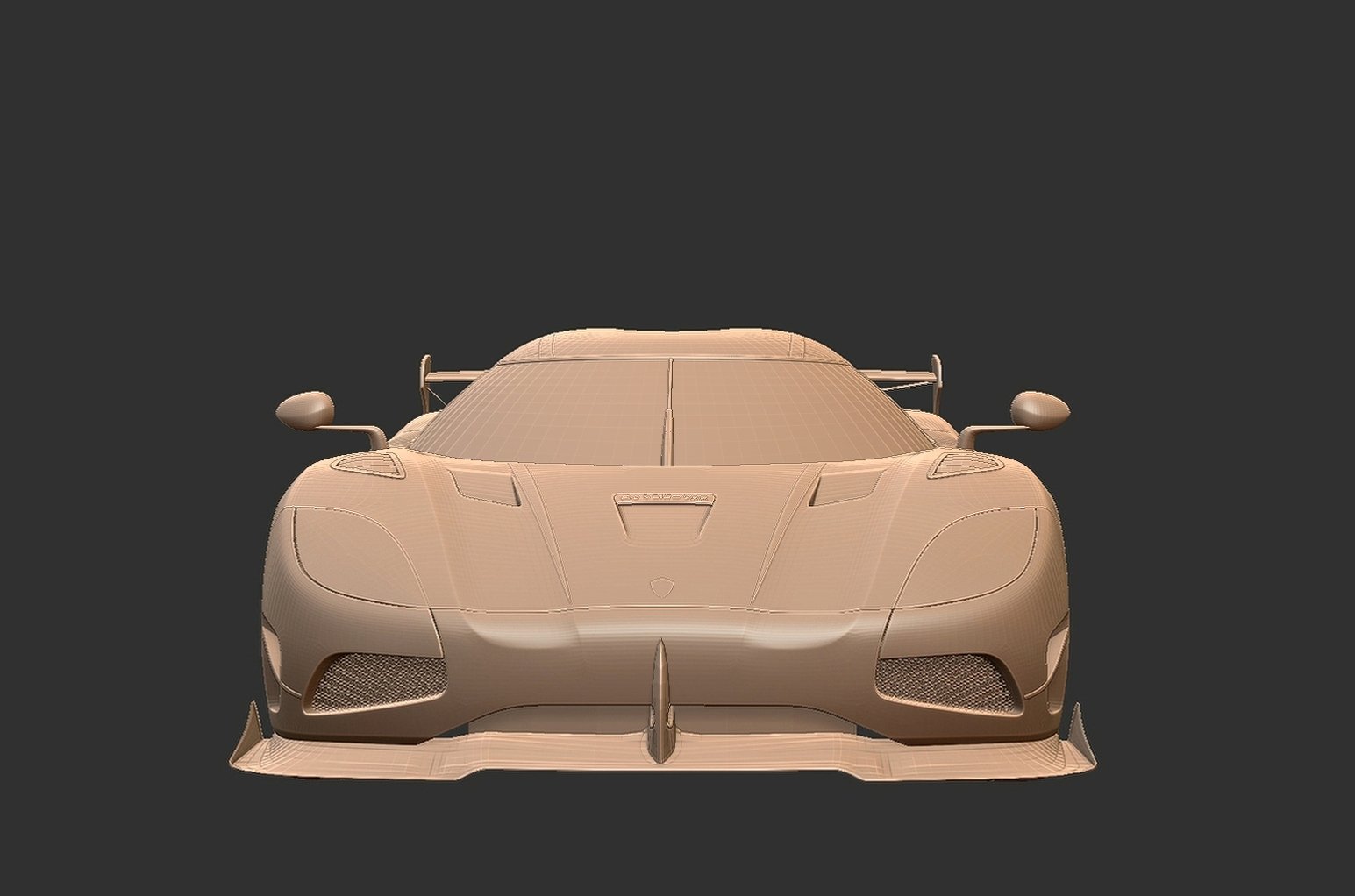 Koenigsegg Agera RS STL 3D Print Model