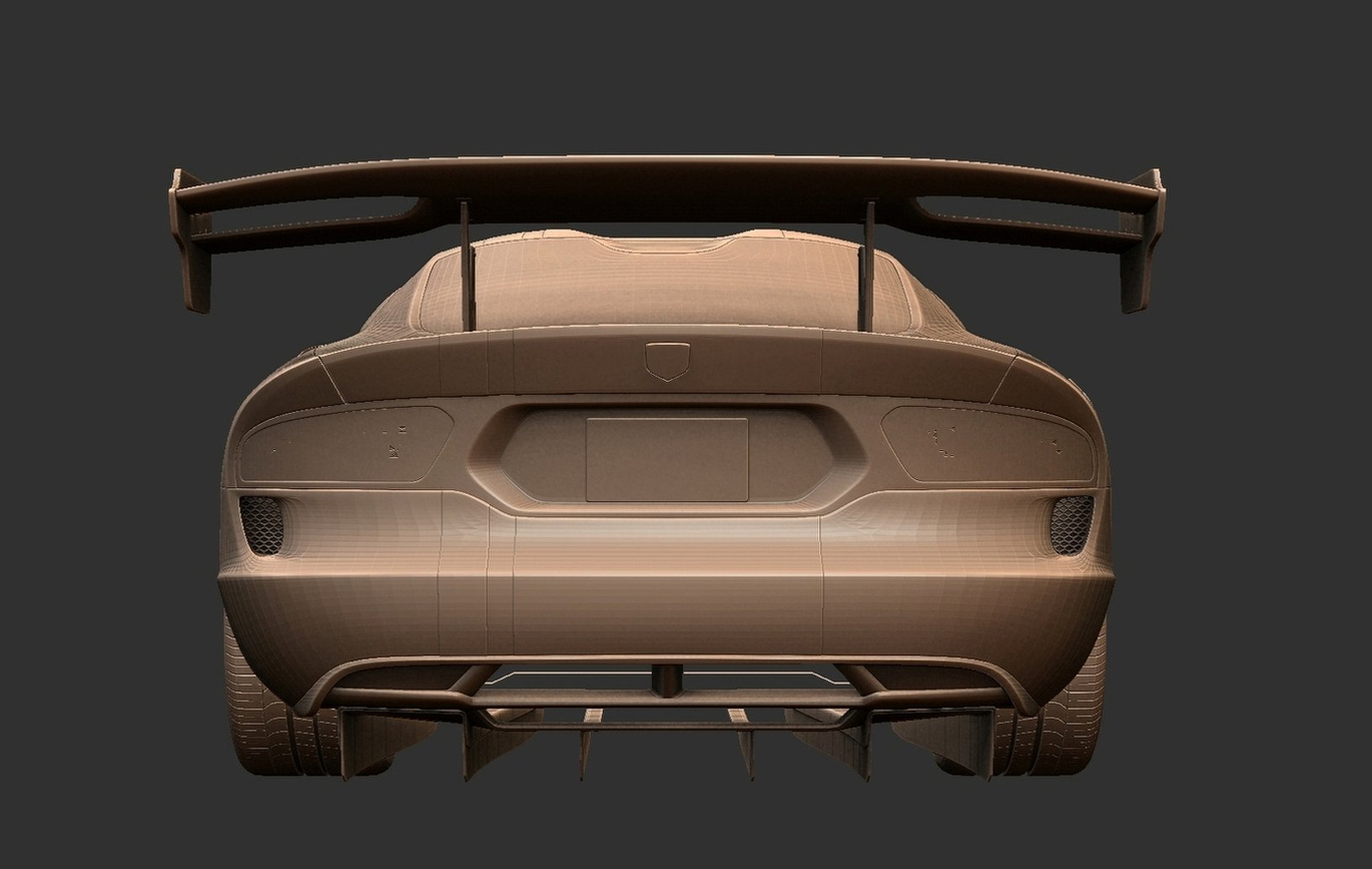 Dodge Viper ACR 2016 STL 3D Print Model