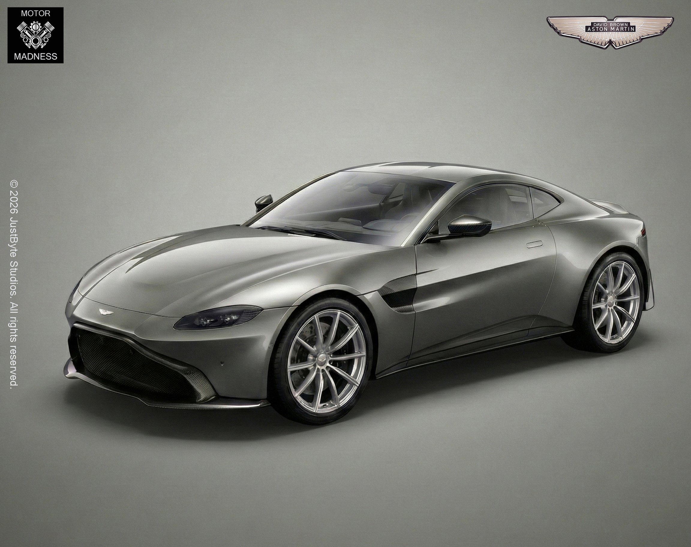 Aston Martin Vantage 2020 STL 3D Print Model