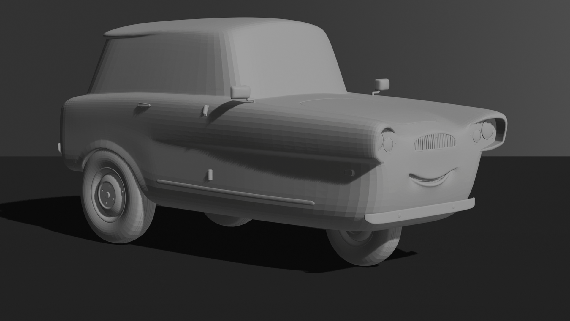 Amphicar 770 Cars 2 Finn McMissile STL 3D Print Model