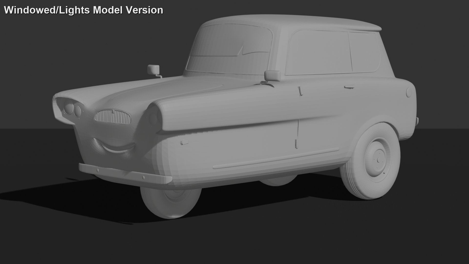 Amphicar 770 Cars 2 Finn McMissile STL 3D Print Model